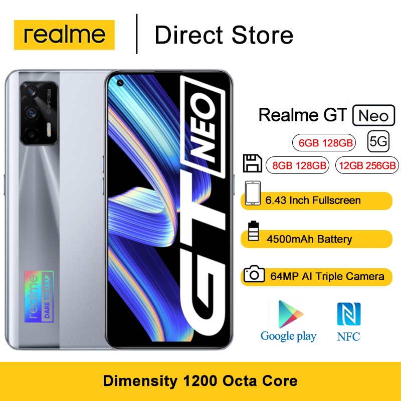 Realme-GT ׿ ÷  5G ޴, X7 ƽ, 6.43 ..